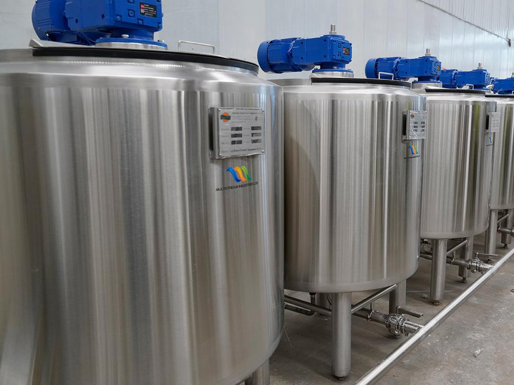 Stainless Steel Mixing Tanks for Herbal Beverage Production in Nigeria